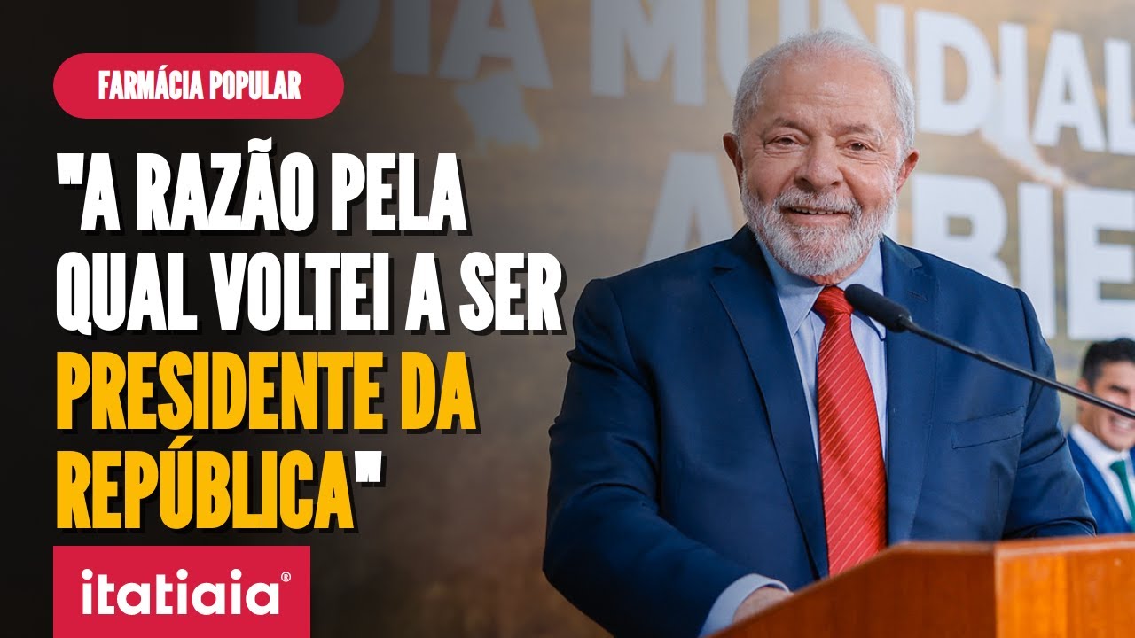 Lula: Farmácia Popular foi ironizado, mas volta com mais força