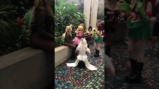 #cosplay is everywhere @Momocon
