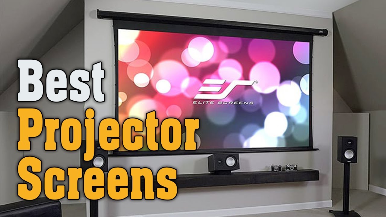 Best Projector Screens 2020 - Top 5 Projector Screen Picks