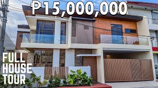 House Tour GT15 | Corner Modern Tropical House and lot for sale | Greenwoods Subd. Taytay, Rizal