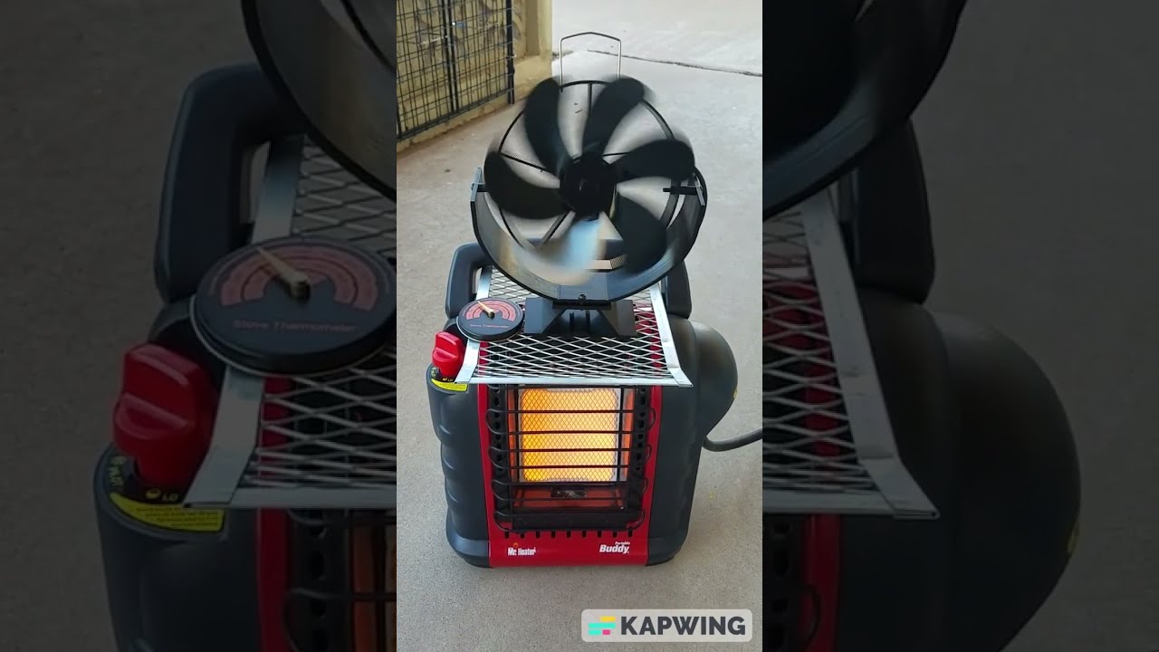 Mr. Heater Portable Buddy Stove Fan Hack with a Twist - YouTube