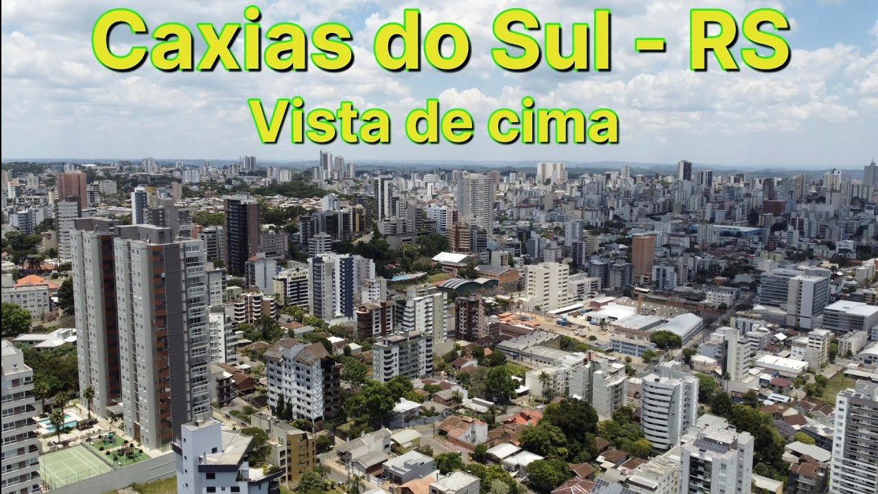 Caxias do Sul - RS - vista de cima 