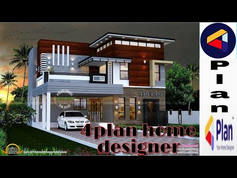 4plan home designer - YouTube
