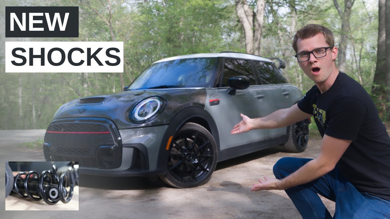 Upgrading Shocks and Struts on any MINI Cooper F series! - YouTube