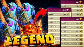 Legend League | Thrower Strategy | Legend Attacks | Clash of Clans | TH 18