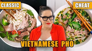 Vietnamese Pho 🍜 CLASSIC vs CHEAT  | Marion's Kitchen