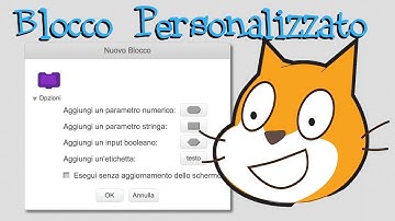 Come creare blocchi personalizzati su Scratch