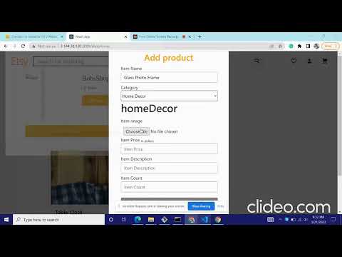 Etsy Application