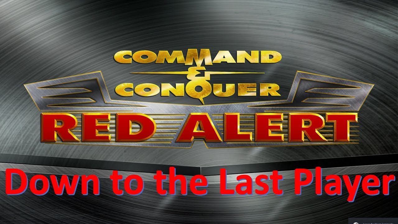Command and Conquer Red Alert Remastered 4v4 (Down to the very last Player)