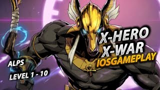 Epic Heroes - Save Animals X-War World Map Alps Level 1 to 10 - IOSGAMEPLAY