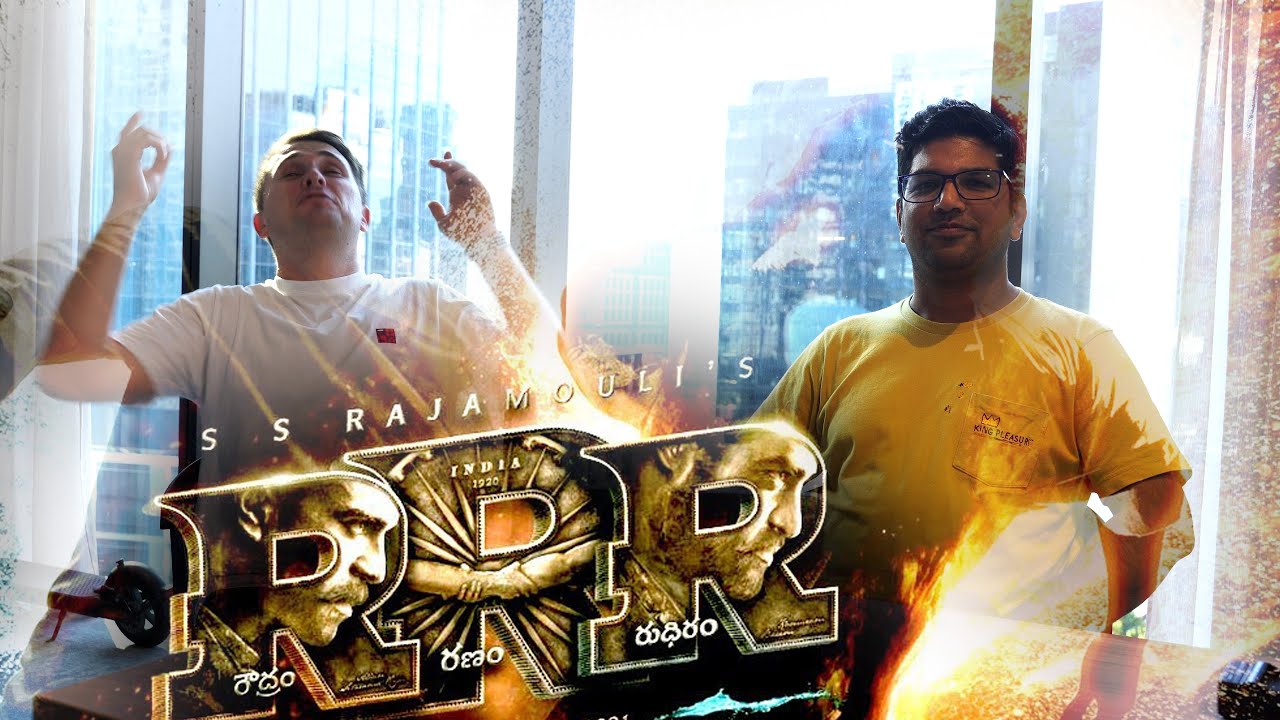 RRR Glimpse Reaction by Aussie and Indian - NTR, Ram Charan | SS Rajamouli | 7 Jan 2022