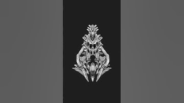 3D Modeling | com4_0164 |  Zbrush Timelapse | #zbrush  #3dmodeling #3d #character  #creature #shorts