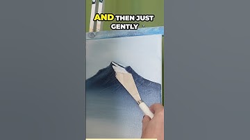 How to Paint Snow Like Bob Ross