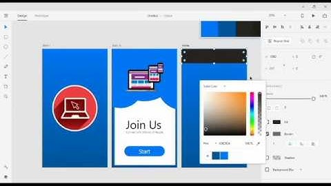 Android App UI Design | Android Screen | Design Speed Art | Adobe XD CC | UX/UI design | Prototyping