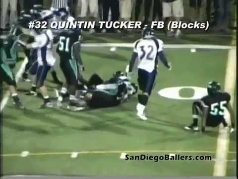 Quintin Tucker- 2009 Season Highlights Fullback Po...