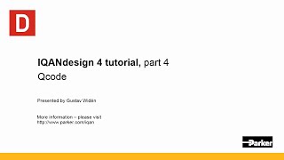 IQANdesign 4 Tutorial: Qcode Introduction | Mobile Machinery | Parker Hannifin screenshot 1