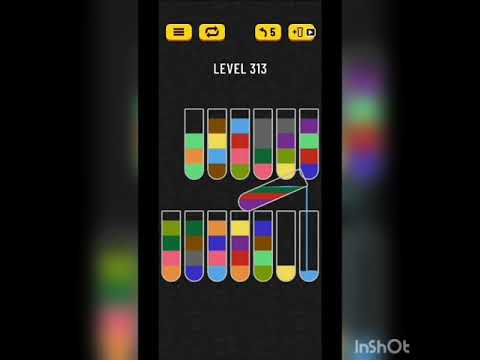 Water sort puzzle level 313