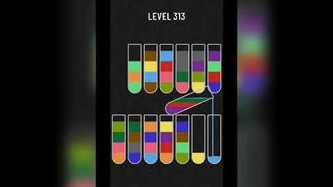 Water sort puzzle level 313