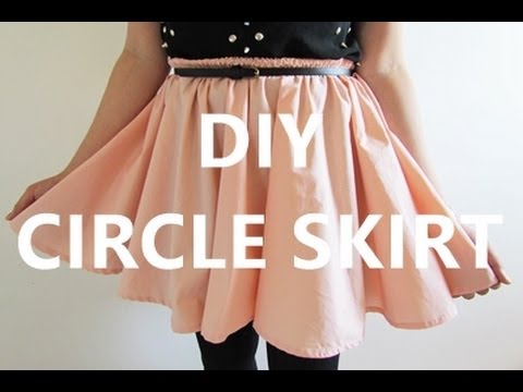 DIY Circle Skirt | NANCY MAC - YouTube