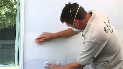 How to sand GIB Plasterboard and install finishing trims