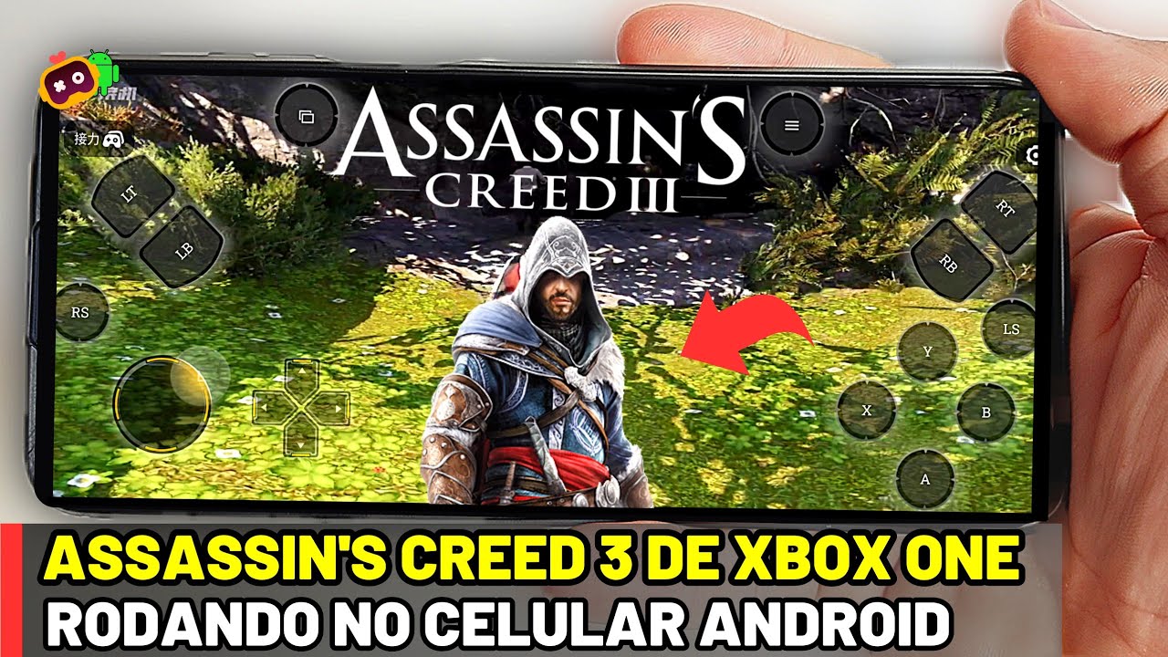 Jogando ASSASSIN'S CREED 2 no CELULAR ANDROID jogo OFICIAL!! 