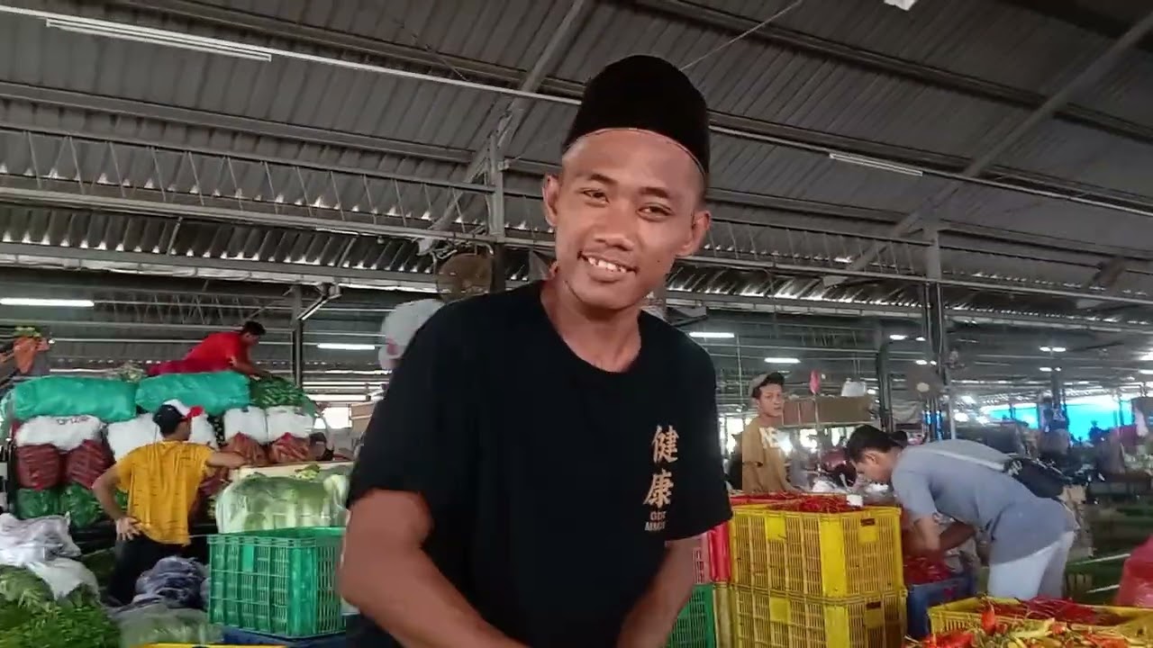 Update harga sayur di pasar induk grosir Porong Sidoarjo sabtu 1Juni 2024