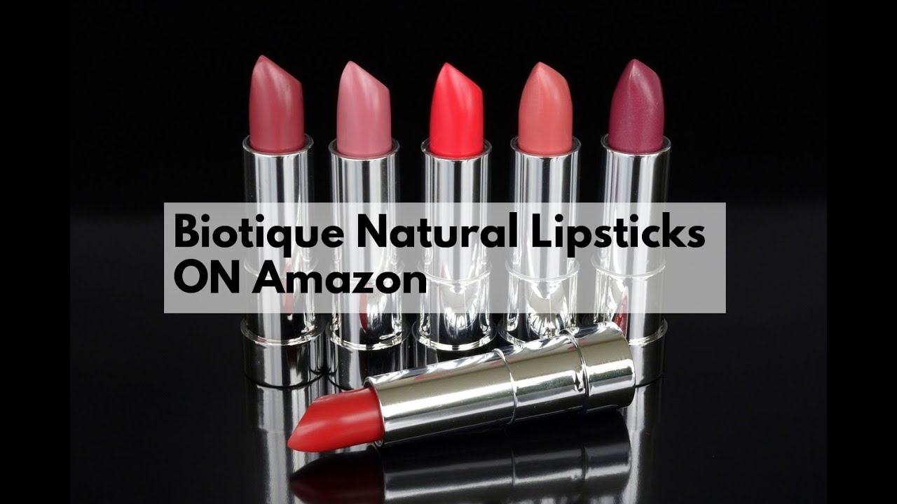 Biotique Natural Lipsticks ON Amazon YouTube
