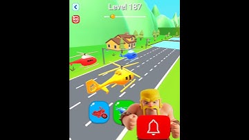 Shape-shifting Funny Race All Levels Gameplay Walkthrough Master Level #187 BeamNG.drive #Shorts