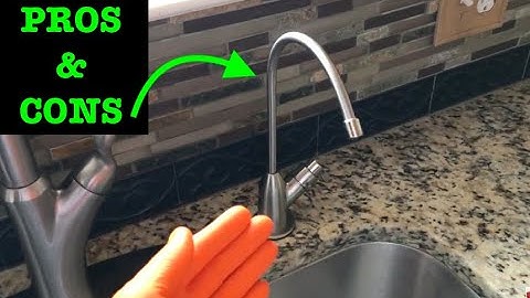 PROS & CONS - GE Reverse Osmosis water system