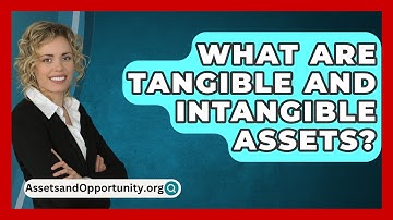 What Are Tangible And Intangible Assets? - AssetsandOpportunity.org