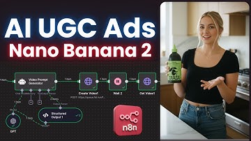 NanoBanana Pro: Infinite AI UGC Ads for ANY Product – Fully Automated (No-Code n8n Tutorial)