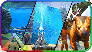 Ark: Survival Evolved | Update 255 Electrophorus, Microraptor, Ammonite, Thylacoleo, & Tek Structure