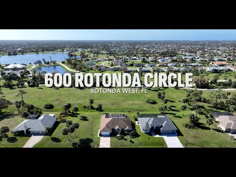 600 Rotonda Circle, Rotonda West, FL home video tour