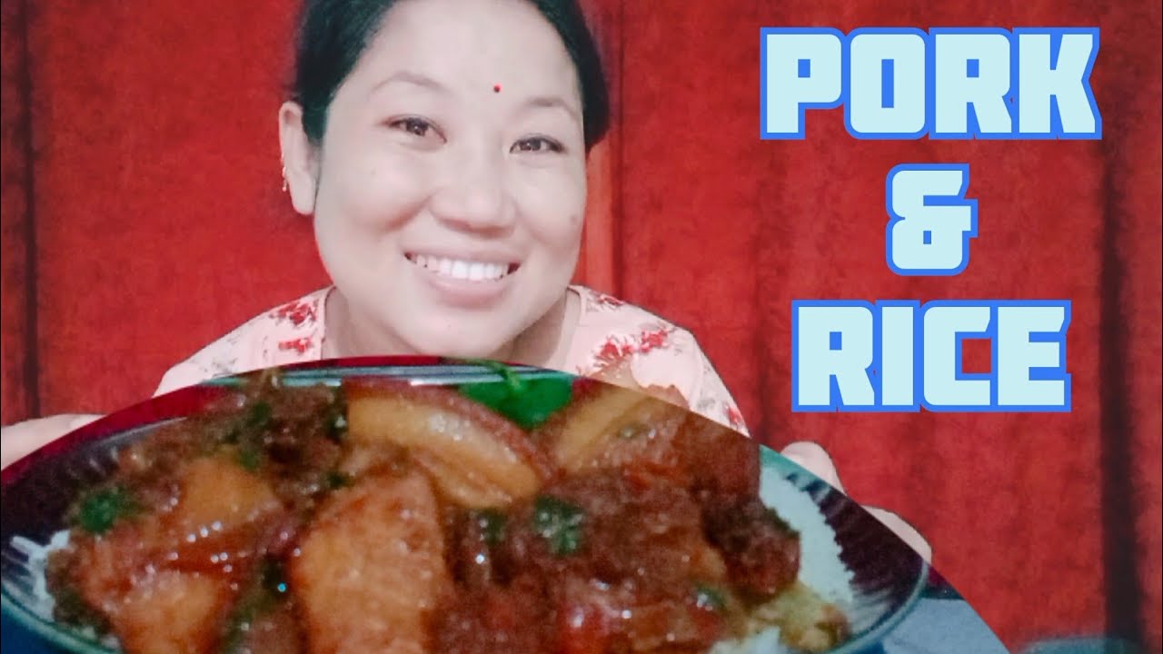  PORK & RICE daily video masubhat sangee lama YouTube