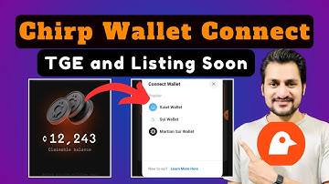 Chirp Airdrop Wallet Connect Guide | KAGE Airdrop Wallet Connect | Chirp Airdrop Withdraw