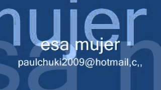 esa mujer tony vega.