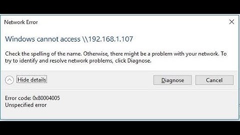 How to FIX Network Error Windows cannot access in Windows 10/8.1/7 | (Very Important!)