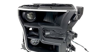 Ford F-150 - G5-R Bixenon Projector Conversion - Profile Pivot Switchbacks - Profile Hi-lens LED