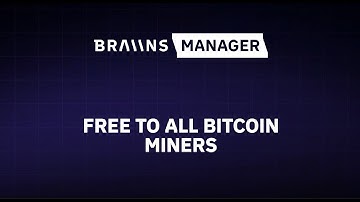 Braiins Manager — Control and Curtail Your Mining Operations From Anywhere
