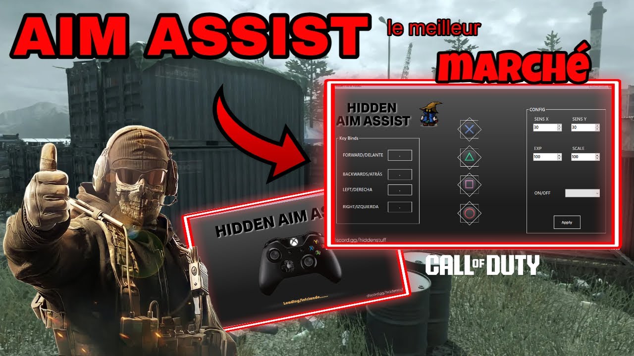 Comment obtenir le MEILLEUR AIM ASSIST du marché sur CLAVIER et SOURIS ...