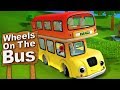 Roda Roda Bus | Wheels On The Bus in Indonesian | roda di bus | Lagu Anak Anak | Farmees Indonesia