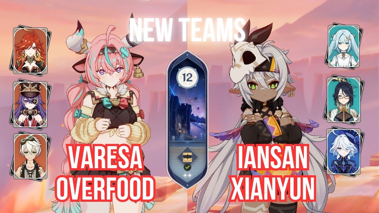 C0 VARESA OVERLOAD & C0 XIANYUN/IANSAN | Genshin Impact Abyss 5.5