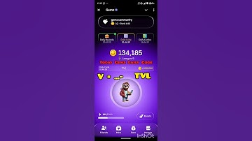 Today 4th-5th September Gemz Daily Code #gemzcoin #gemz #gemzcombo #gemzdailycode