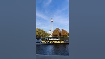 3 tips to improve Warp Stabilizer for Hyperlapse in Premiere Pro #premierpro #shortsmitmarietta