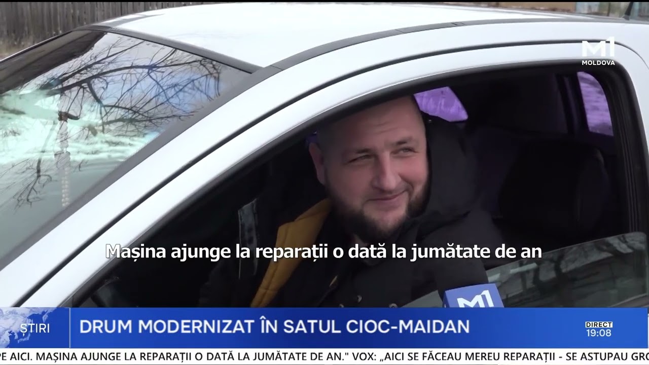 Un drum principal din localitatea Cioc-Maidan va fi modernizat