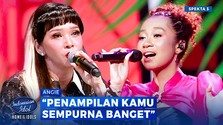ANGIE CARVALHO - MELUKIS SENJA (Budi Doremi) - SPEKTAKULER SHOW 3 - Indonesian Idol 2025