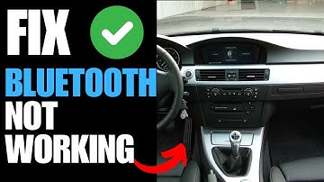BMW e90 Bluetooth Not Connecting - How To Fix