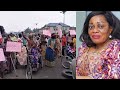 Urgent  les handicapes tres en colere a kinshasa exigent le depart de la ministre irene esambo