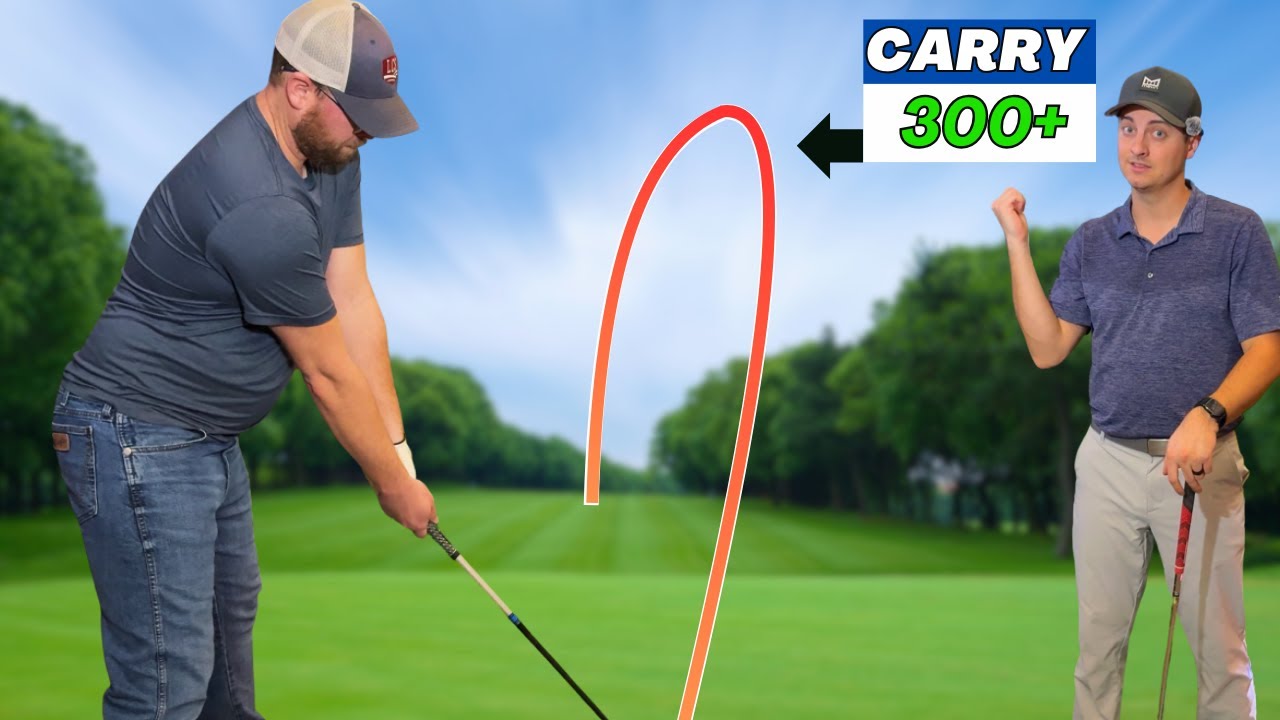 Can I coach my buddy to hit it 300+ yards??