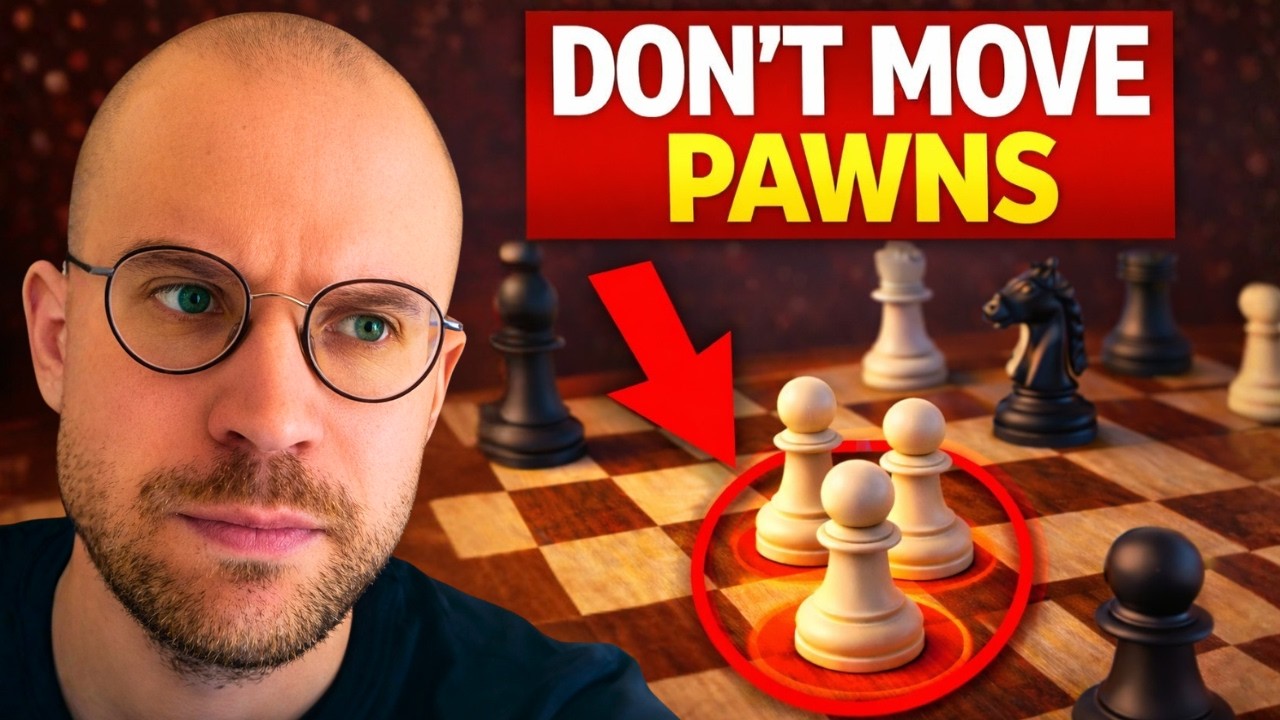 Ты не ПЛОХО играешь в шахматы. Ты просто не понимаешь, что такое пешки.